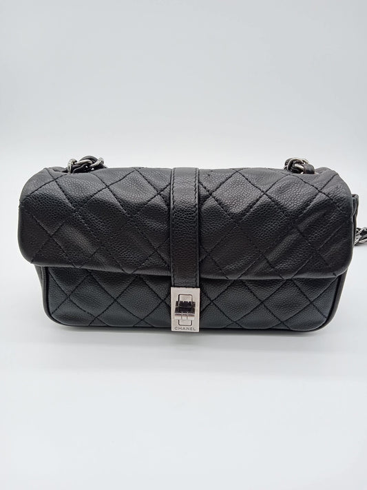 CHANEL Caviar Mademoiselle Accordion