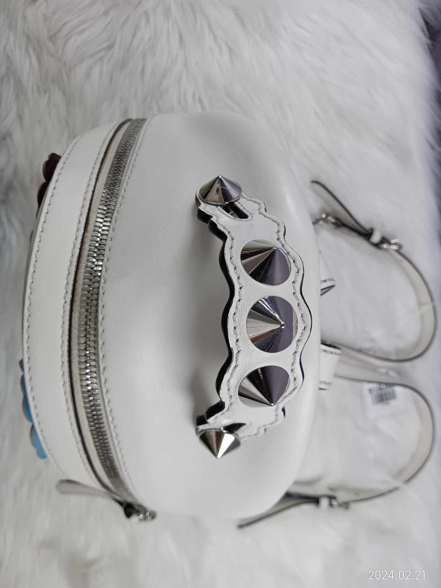 FENDI Mini By The Way Flowerland Backpack