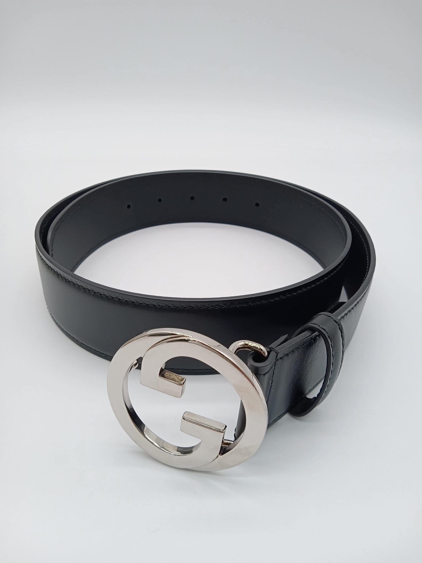GUCCI Interlocking G Leather Belt