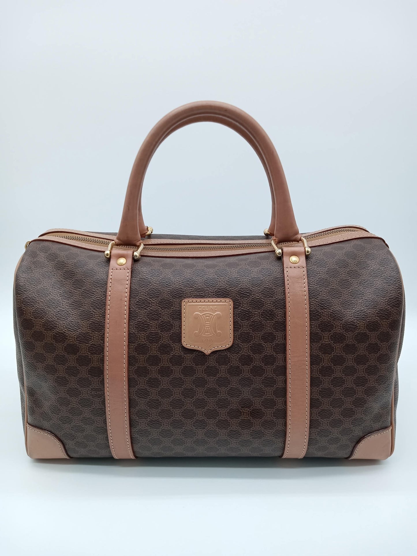 CELINE Macadam Boston Bag