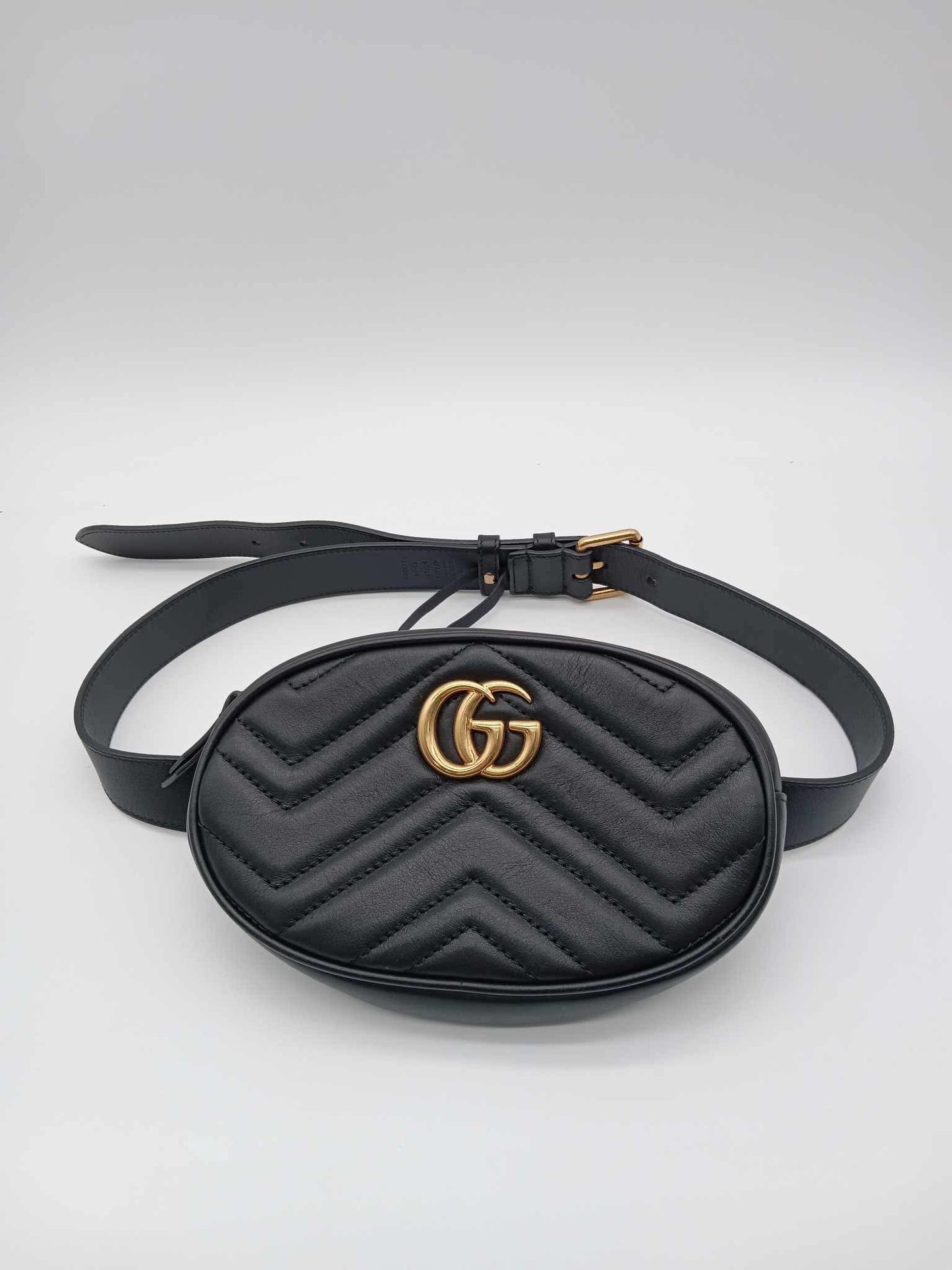 GUCCI Marmont Quilted Belt Bag