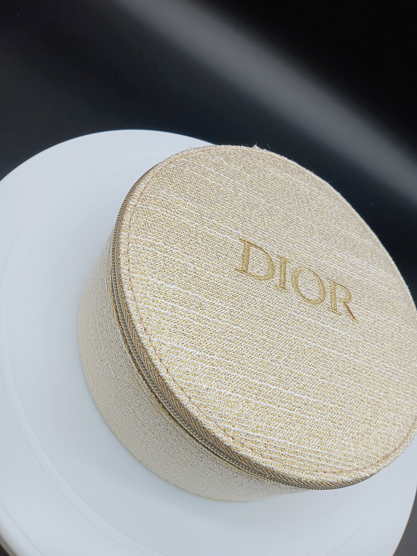 DIOR Round Novelty Vanity Pouch