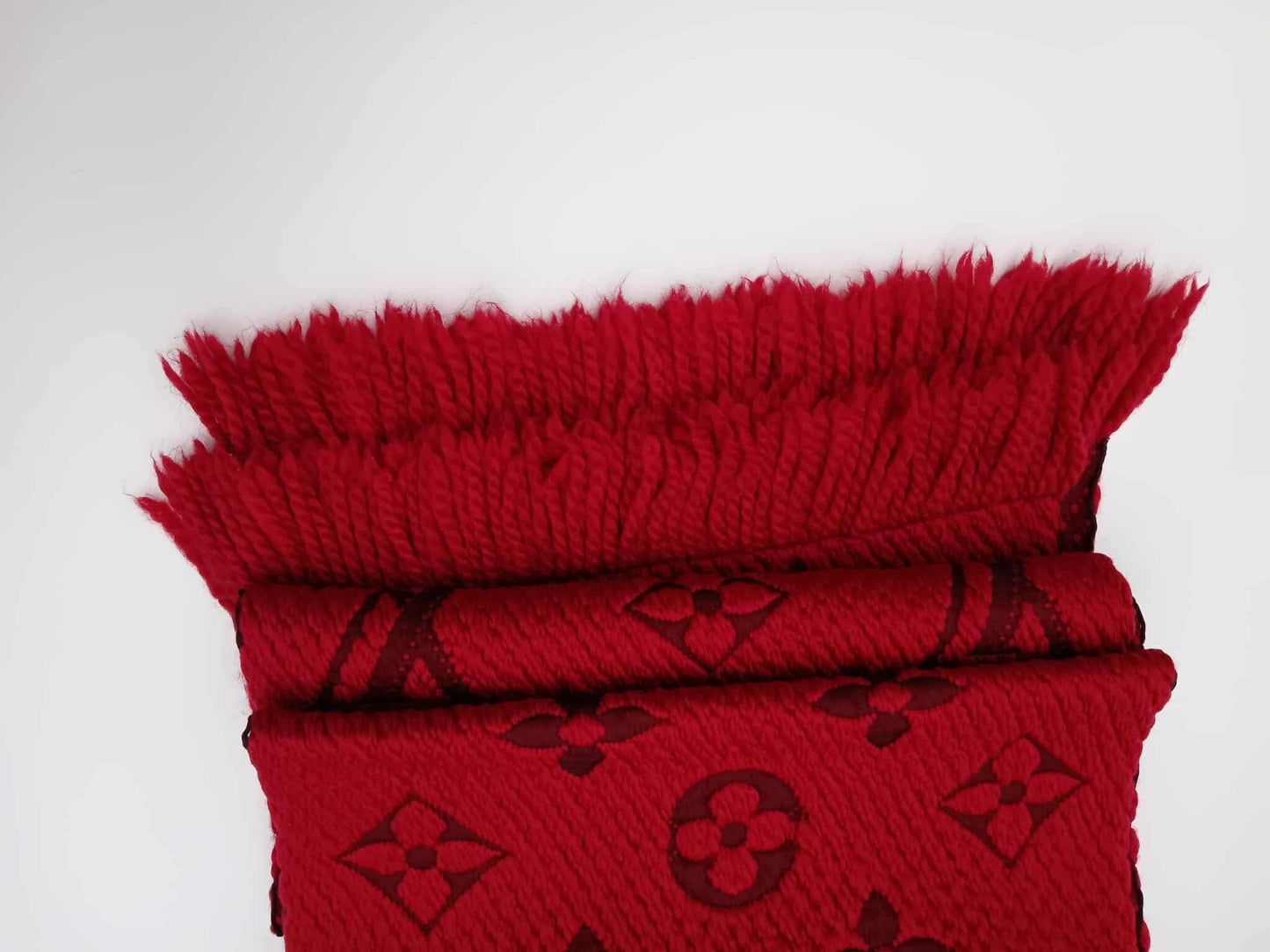 LOUIS VUITTON Logomania scarf