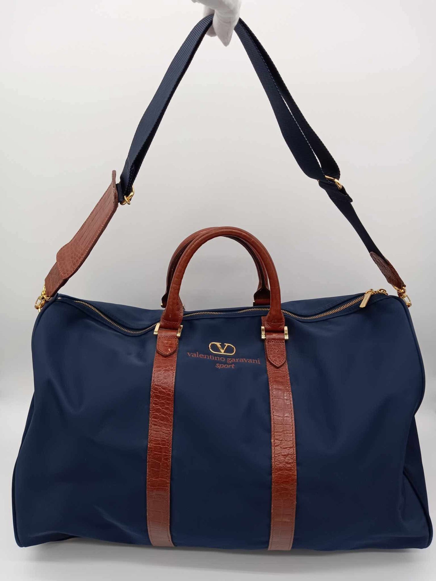 VALENTINO Nylon Sport Boston Bag