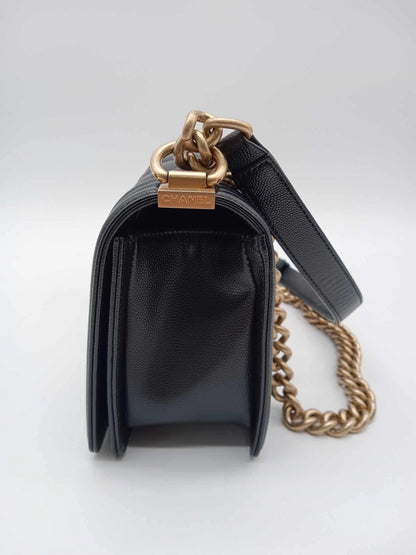 CHANEL Caviar Quilted Leboy