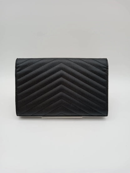 YSL Cassandra Envelope Chain Wallet
