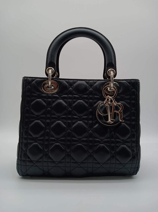 DIOR Lamb Lady Dior Cannage
