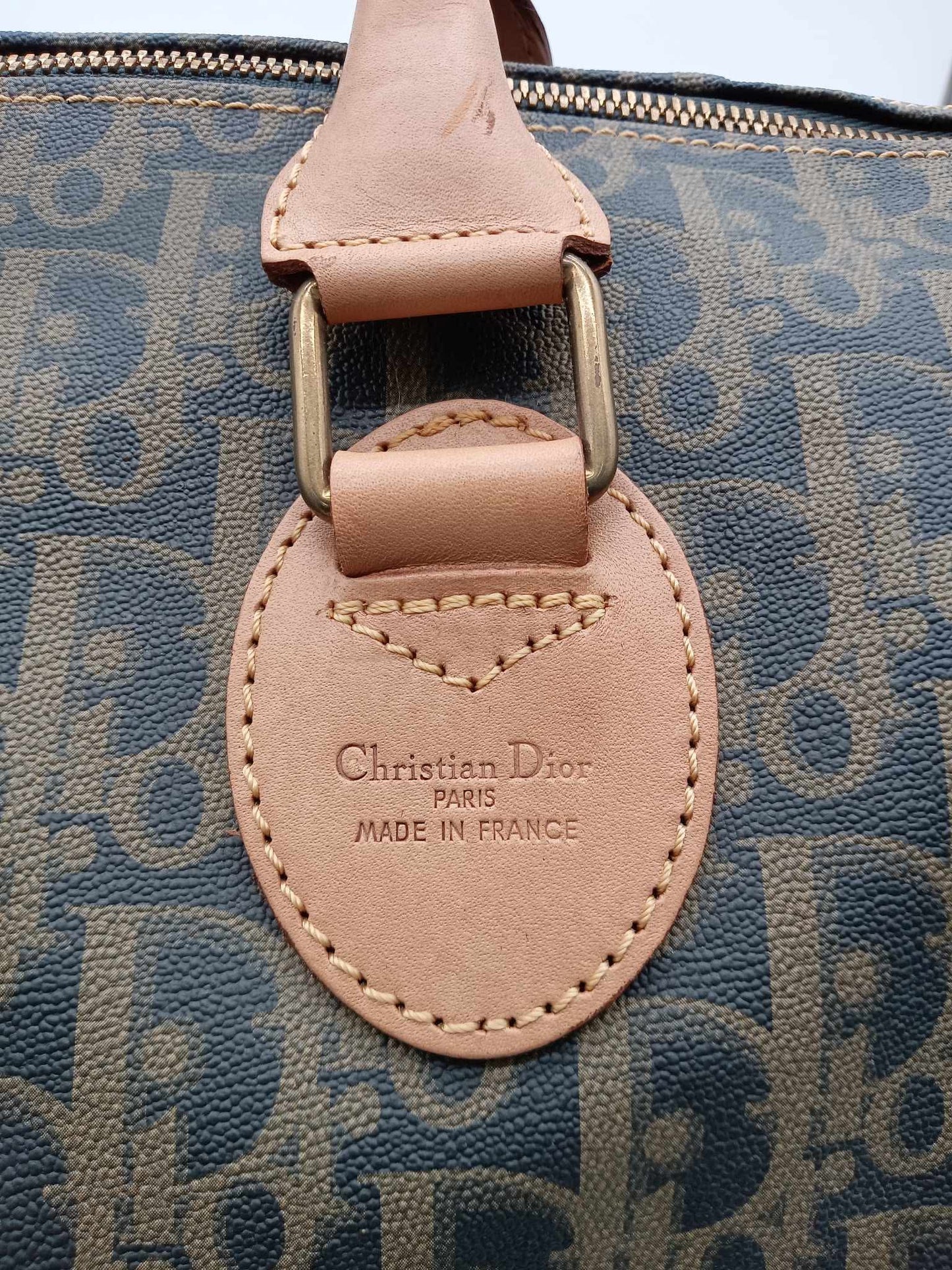 DIOR Oblique Vintage Trotter Bag
