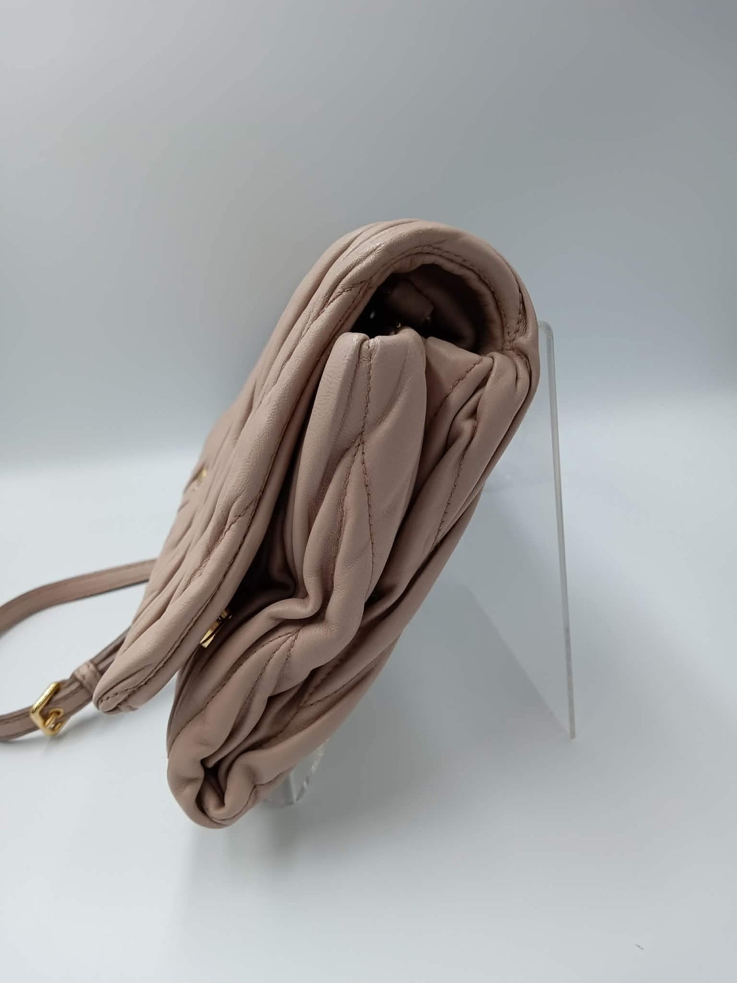 MIU MIU Nappa Leather Matelasse