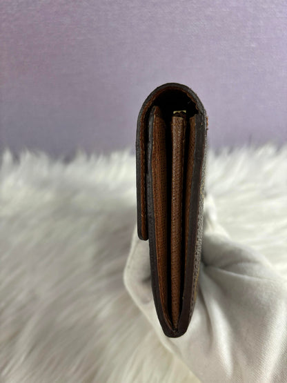 LOUIS VUITTON Monogram Porte Monnaie Long Wallet