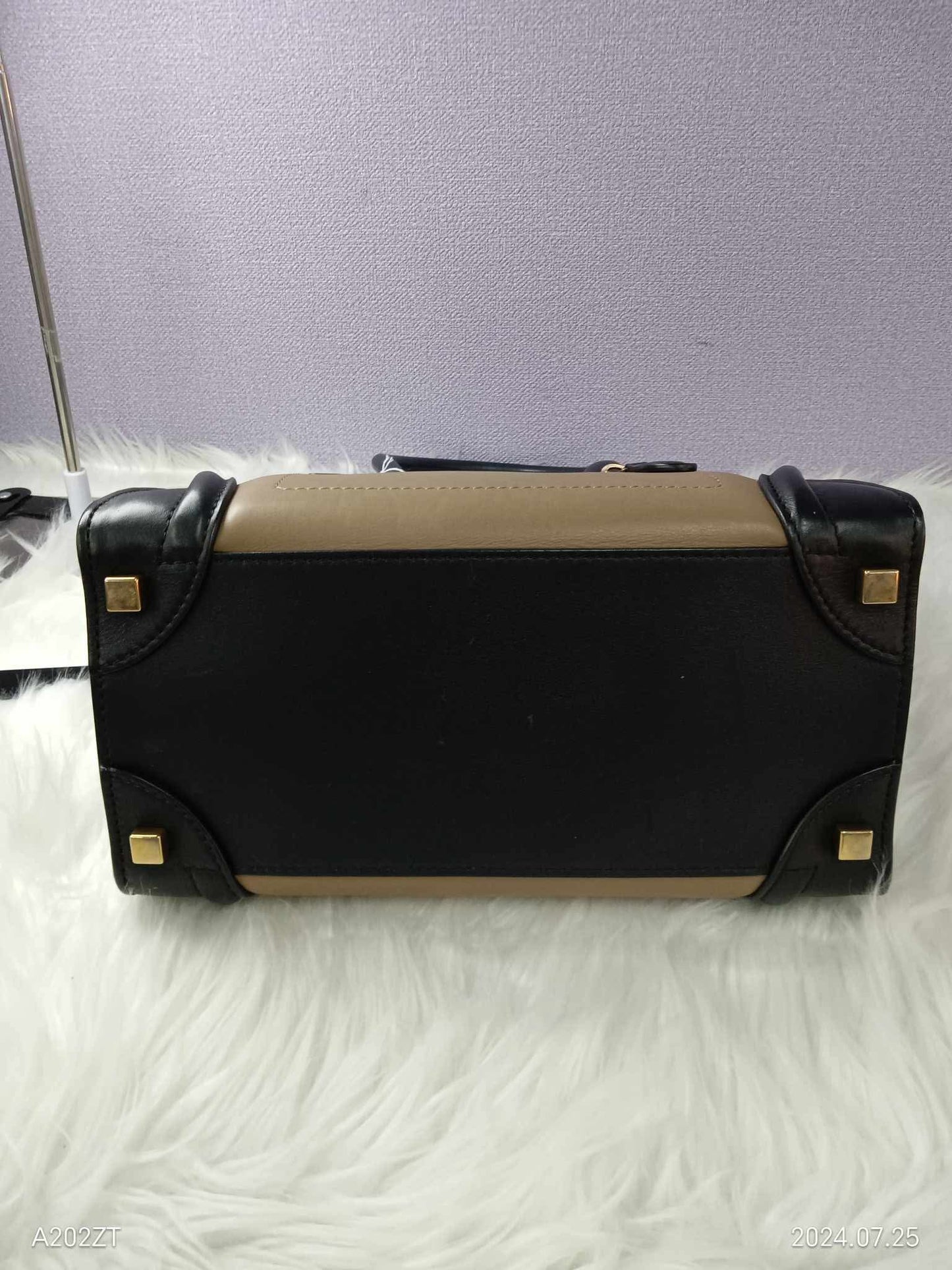 CELINE Micro Luggage Shopper Tote