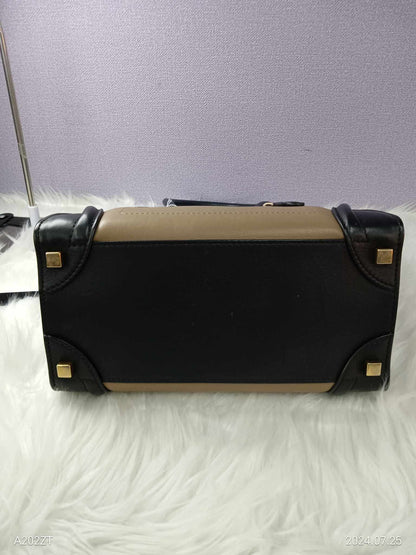CELINE Micro Luggage Shopper Tote