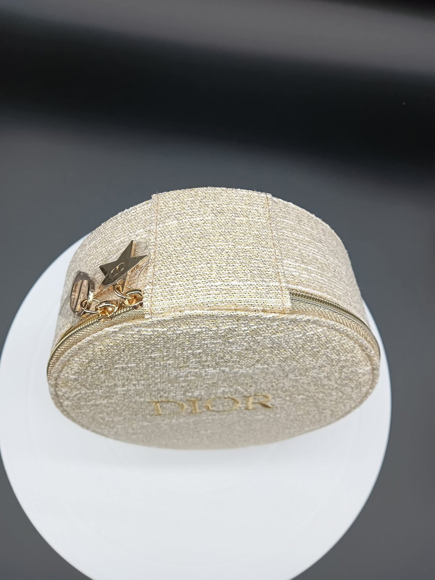 DIOR Round Novelty Vanity Pouch