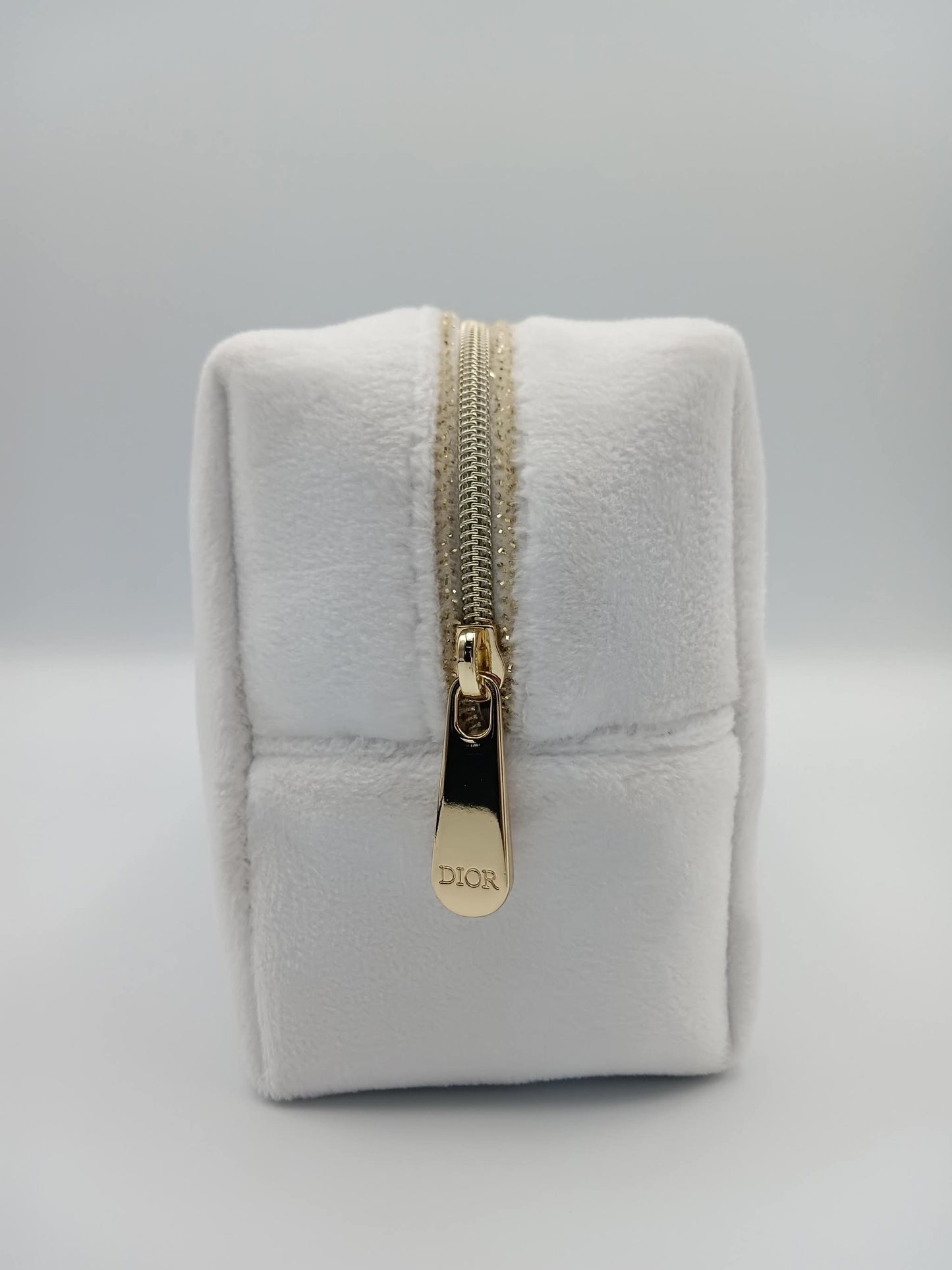 DIOR CD Velvet White Pouch