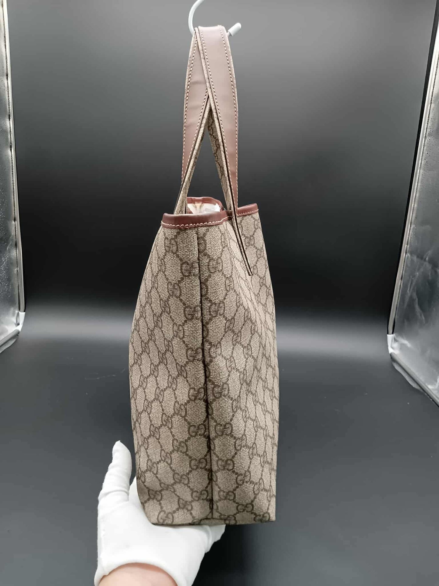 GUCCI Sherryline Canvas Tote