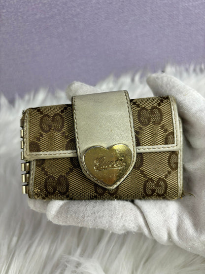 GUCCI Canvas Key Holder