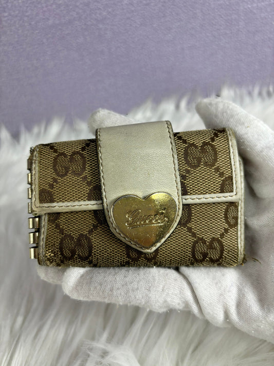 GUCCI Canvas Key Holder
