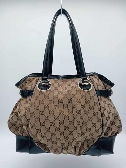 GUCCI Canvas Full Moon Tote