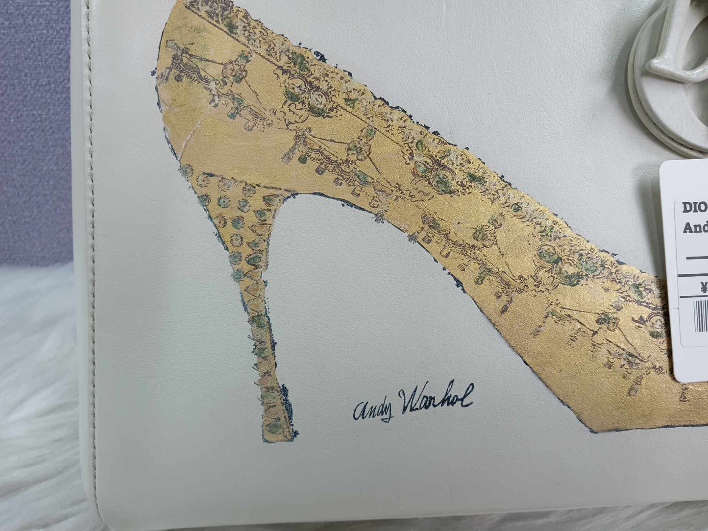 DIOR Lady Dior Limited Edition Andy Warhol