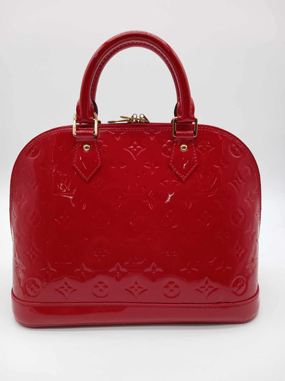 LOUIS VUITTON Vernis Alma PM