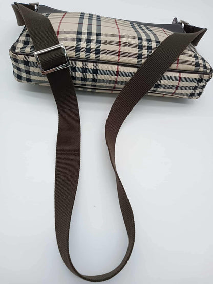 BURBERRY Nova Check Shoulder Bag