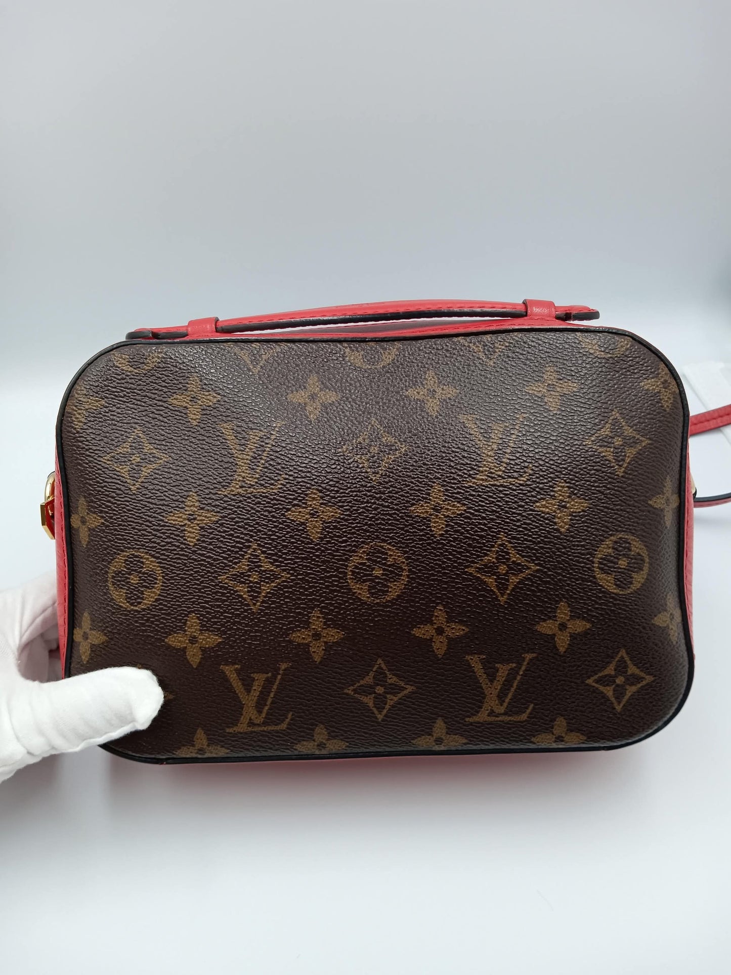 LOUIS VUITTON Monogram Saintonge Bag