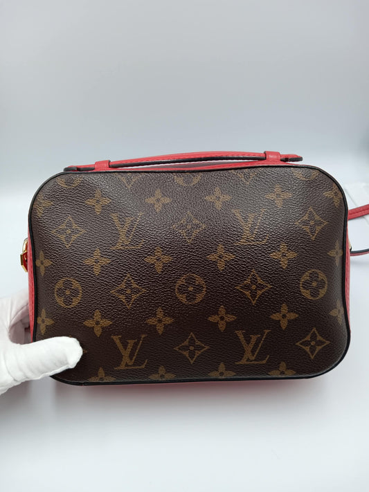 LOUIS VUITTON Monogram Saintonge Bag