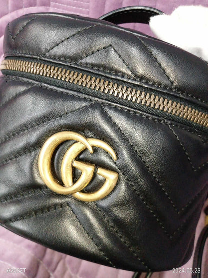 GUCCI Marmont Quilted Backpack