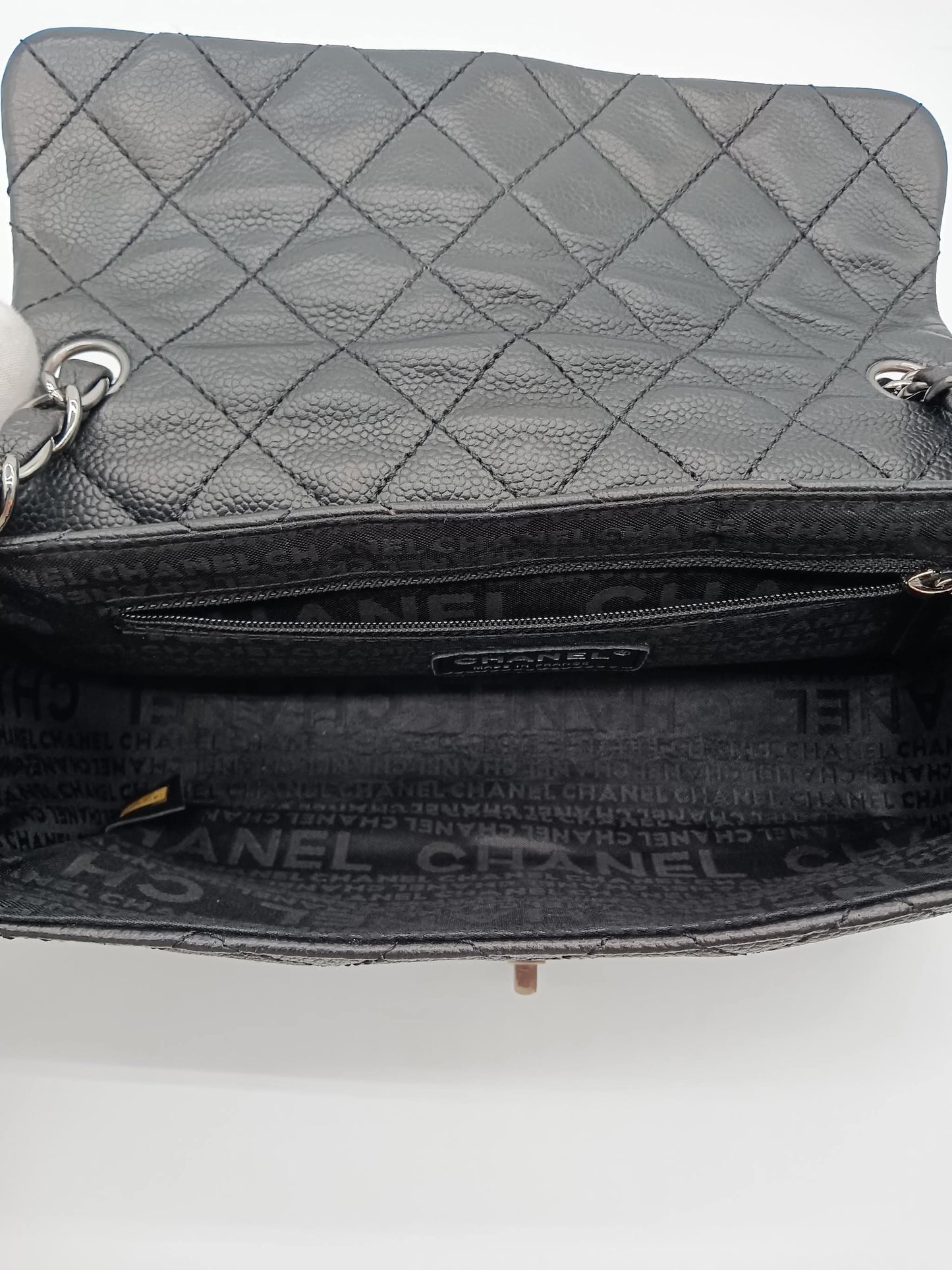 CHANEL Caviar Mademoiselle Accordion